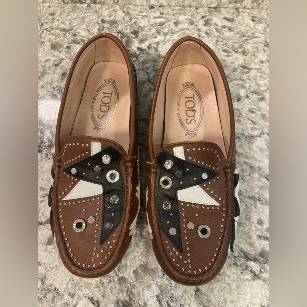 Tod’s limited edition driving shoes.